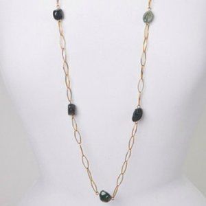 BOGO FREE!  Captiva Day Agate Link Necklace